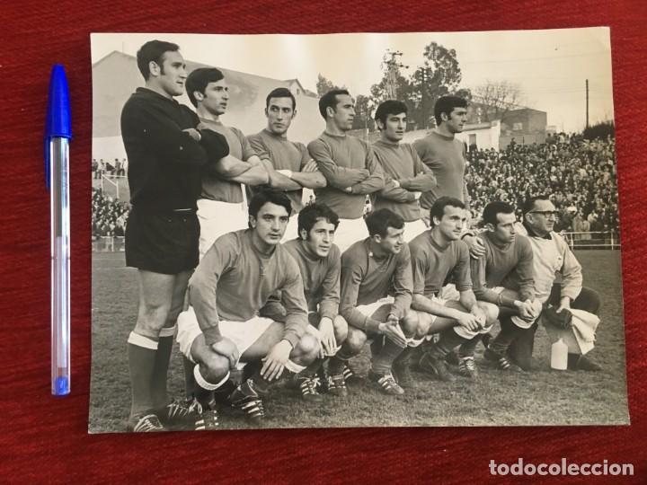 Collezionismo sportivo: F6252 FOTO FOTOGRAFIA ORIGINAL DE PRENSA PLUS ULTRA IGNACIO MANUEL SALCEDO ONCE ALINEACION(6-5-1969)