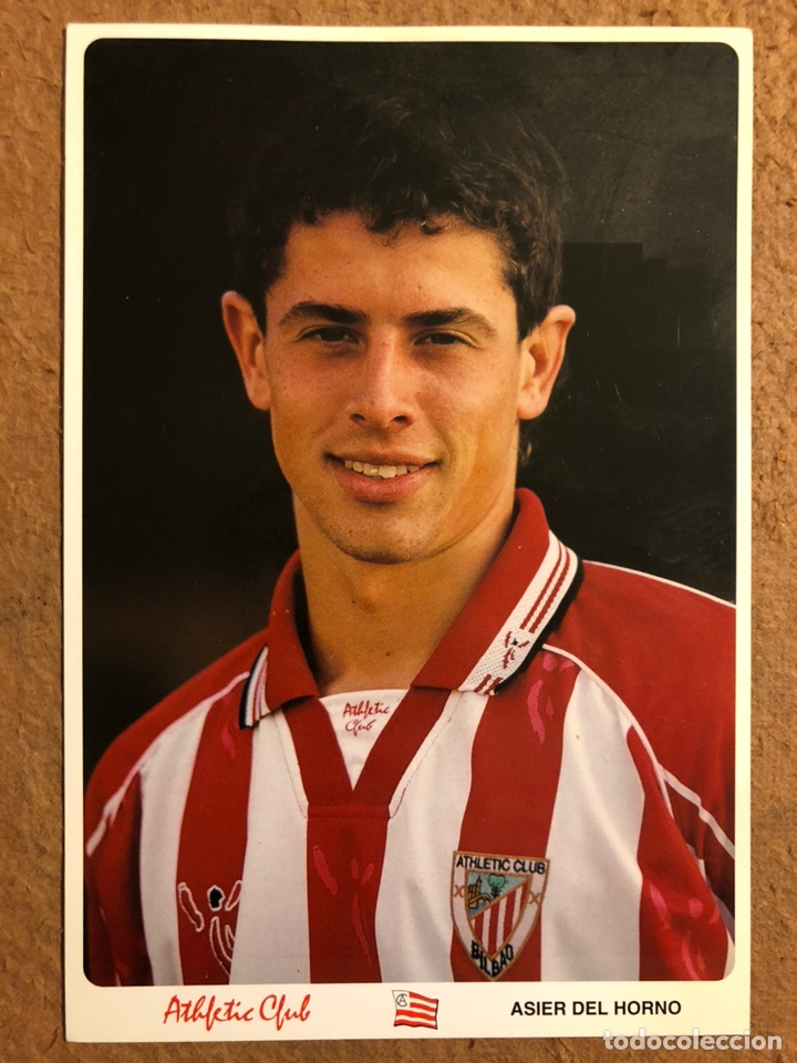Coleccionismo deportivo: ASIER DEL HORNO (ATHLETIC CLUB DE BILBAO). FOTOGRAF&Iacute;A OFICIAL TEMPORADA 2003/04.