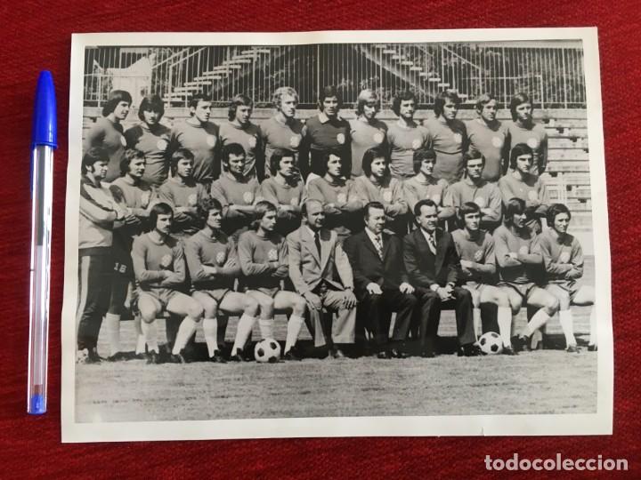 Sports collectibles: F6596 FOTO FOTOGRAFIA ORIGINAL DE PRENSA NK DINAMO ZAGREB TEMPORADA 1974 1975 ONCE PLANTILLA