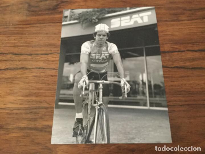 Coleccionismo deportivo: PELLO RUIZ CABESTANY. FOTOGRAF&Iacute;A EQUIPO CICLISTA SEAT ORBEA CICLISMO