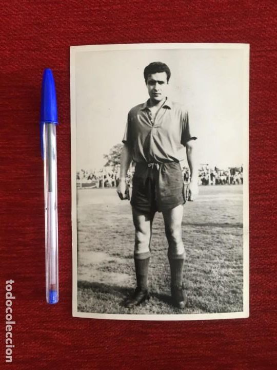 Collectionnisme sportif: R9044 FOTO FOTOGRAFIA ORIGINAL DE PRENSA ARGENTINA JUGADOR DI STEFANO (18-1-1961) DEPORTIVO ESPA&Ntilde;OL