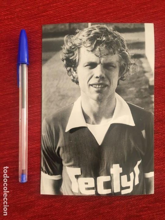 Colecionismo desportivo: R9071 FOTO FOTOGRAFIA ORIGINAL DE PRENSA JUGADOR FRAM REYKJAVIK AGUST GUOMUNDSSON