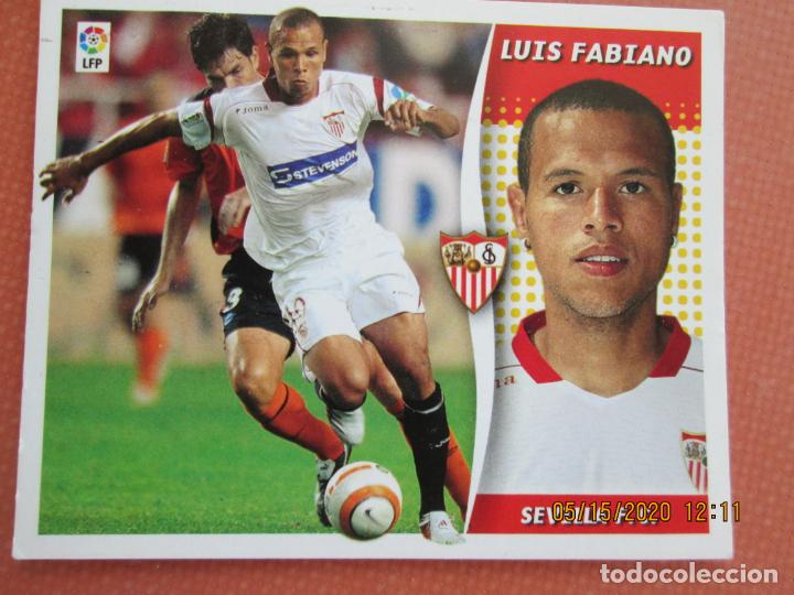 Colecionismo desportivo: LUIS FABIANO , SEVILLA FC , CROMO LIGA 2006-2007