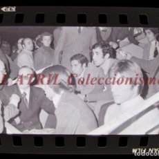 Coleccionismo deportivo: VALENCIA, SELECCION ESPAÑOLA FUTBOL - CLICHE ORIGINAL NEGATIVO 35 MM CELULOIDE, AÑO 1975