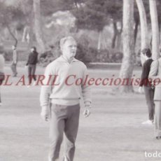 Coleccionismo deportivo: VALENCIA SELECCION ESPAÑOLA FUTBOL CLICHE ORIGINAL NEGATIVO 35 MM CELULOIDE AÑO 1975 KUBALA