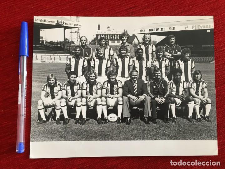 Coleccionismo deportivo: F10344 FOTO FOTOGRAFIA ORIGINAL DE PRENSA PLANTILLA WEST BROMWICH 1978