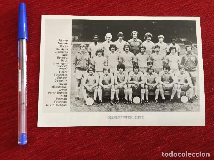 Coleccionismo deportivo: R10384 FOTO FOTOGRAFIA ORIGINAL DE PRENSA PLANTILLA MANCHESTER CITY 1979