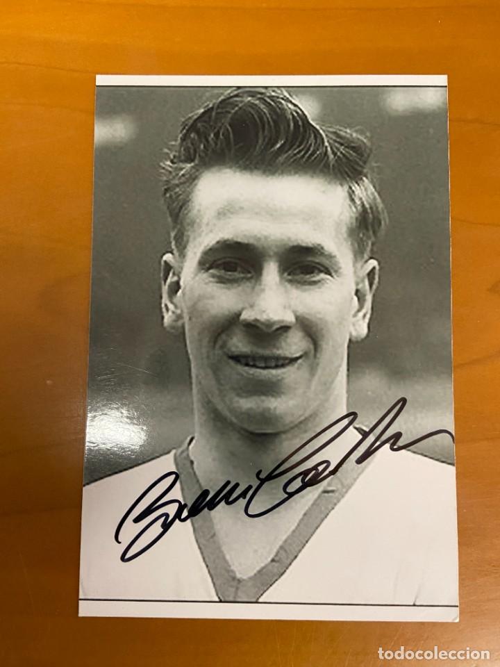 Collectionnisme sportif: BOBY CHARLTON seleccion inglesa FOTO CON AUTOGRAFO ORIGINAL album 2