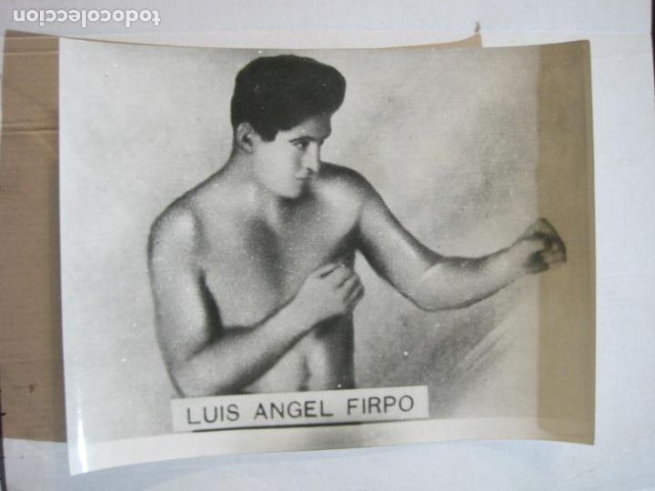 Coleccionismo deportivo: BOXEO-LUIS ANGEL FIRPO-CAMPEON ARGENTINO-FOTOGRAFIA ANTIGUA-VER FOTOS-(K-874)