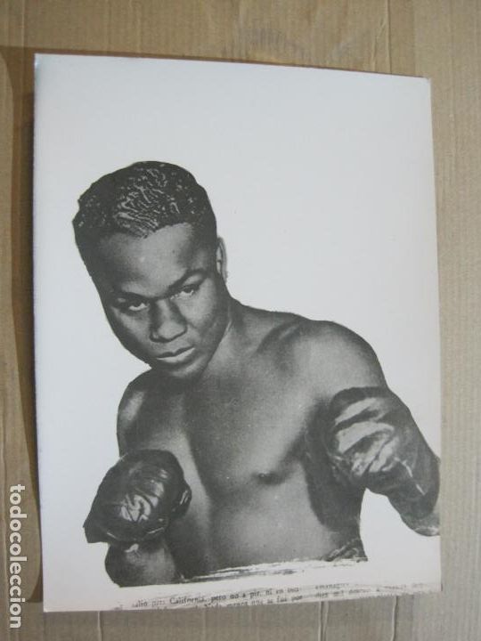 Coleccionismo deportivo: BOXEO-AMSTRONG-TRIPLE CAMPEON DEL MUNDO-FOTOGRAFIA ANTIGUA-VER FOTOS-(K-881)