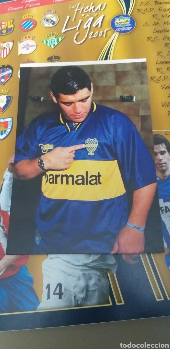 Coleccionismo deportivo: FOTO MARADONA BOCA JUNIORS - Foto 1