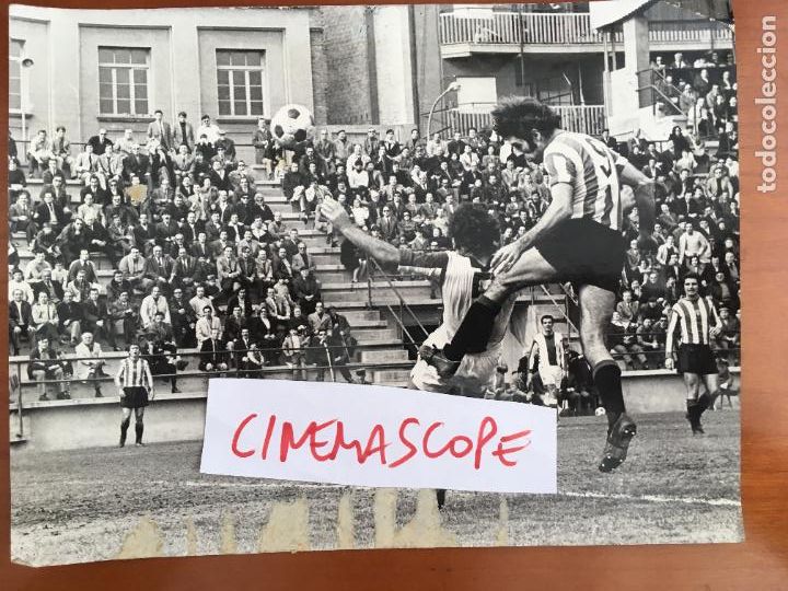 Colecionismo desportivo: sant andreu hercules alicante foto original de un partido de futbol a&ntilde;os 70 fotografo montalvo