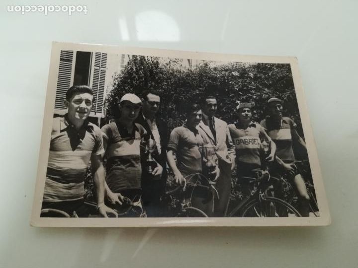 Coleccionismo deportivo: Antigua fotograf&iacute;a campeonato provincial de ciclismo de C&oacute;rdoba 1946. Foto Ricardo 12x8 cm