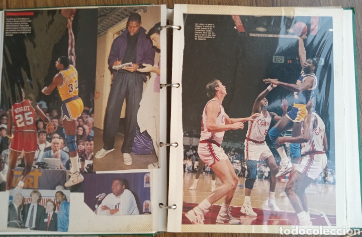 Coleccionismo deportivo: Album de Recortes de Magic Johnson - Foto 5