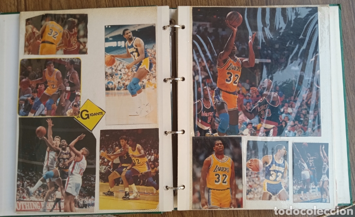 Coleccionismo deportivo: Album de Recortes de Magic Johnson - Foto 9