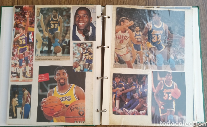 Coleccionismo deportivo: Album de Recortes de Magic Johnson - Foto 10