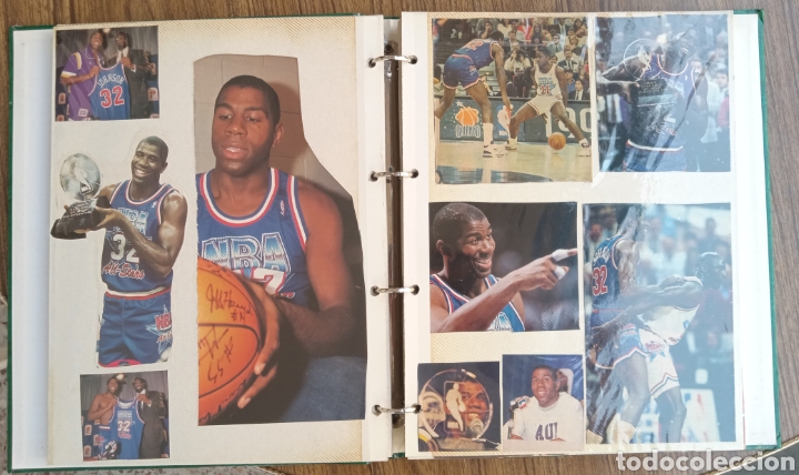 Coleccionismo deportivo: Album de Recortes de Magic Johnson - Foto 11