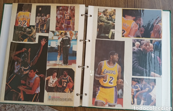 Coleccionismo deportivo: Album de Recortes de Magic Johnson - Foto 14