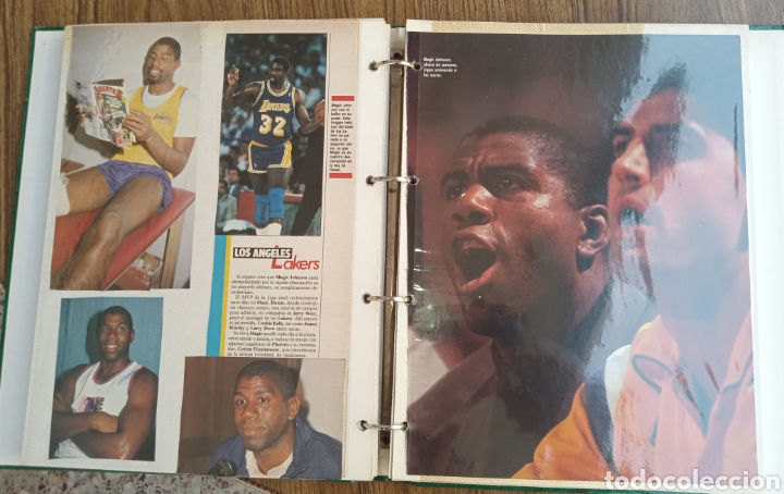 Coleccionismo deportivo: Album de Recortes de Magic Johnson - Foto 16