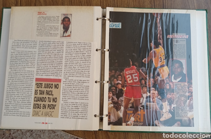 Coleccionismo deportivo: Album de Recortes de Magic Johnson - Foto 19