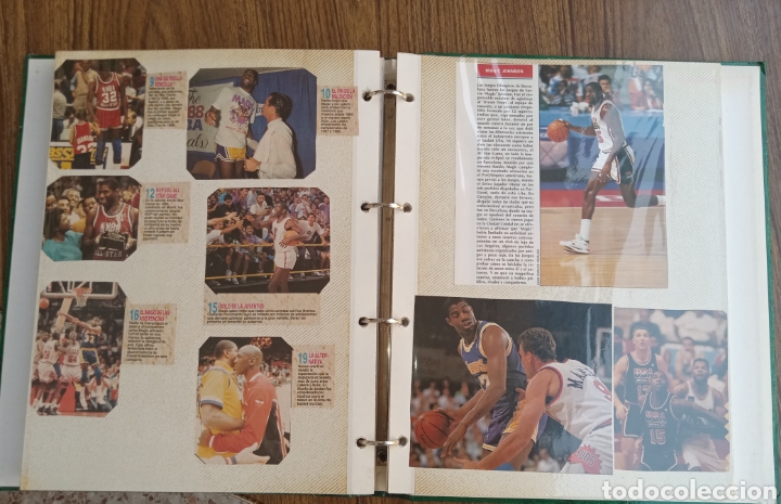 Coleccionismo deportivo: Album de Recortes de Magic Johnson - Foto 22