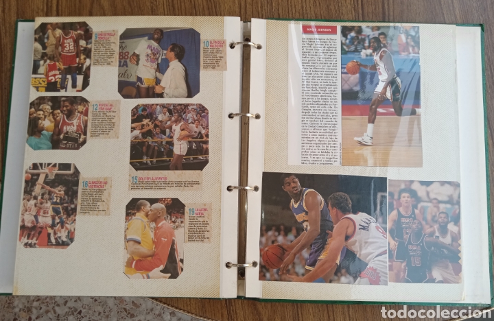 Coleccionismo deportivo: Album de Recortes de Magic Johnson - Foto 23