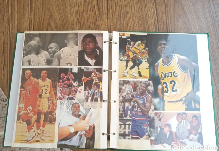 Coleccionismo deportivo: Album de Recortes de Magic Johnson - Foto 24