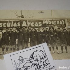 Coleccionismo deportivo: M25 FC BARCELONA - ESPECTACULAR FOTOGRAFÍA ORIGINAL PLANTILLA DE 1914 PAULINO ALCANTARA, WALLACE