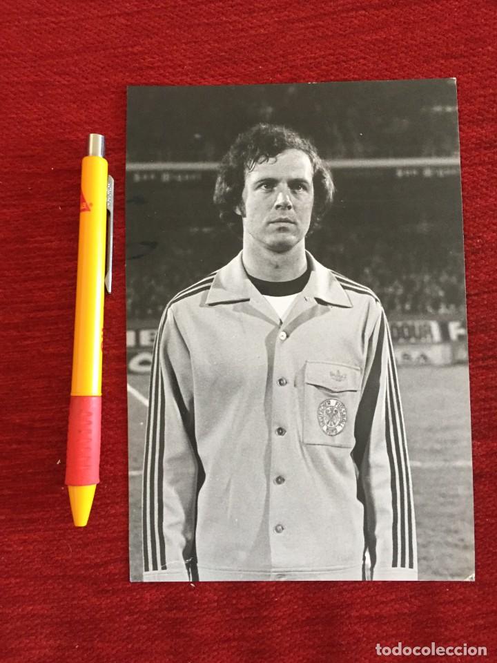 Coleccionismo deportivo: R15346 FOTO FOTOGRAFIA ORIGINAL DE PRENSA FRANZ BECKENBAUER ALEMANIA BAYERN MUNCHEN