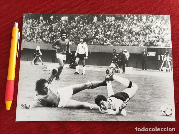 Colecionismo desportivo: F16402 FOTO FOTOGRAFIA ORIGINAL DE PRENSA MAURO BELLUGI ITALIA 0-0 ALEMANIA (4-6-1978) FISCKER