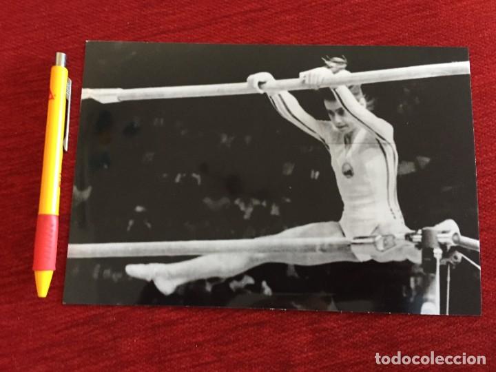 Sports collectibles: F18487 FOTO FOTOGRAFIA ORIGINAL OLIMPIADAS MONTREAL 1976 PARALELAS NADIA COMANECI