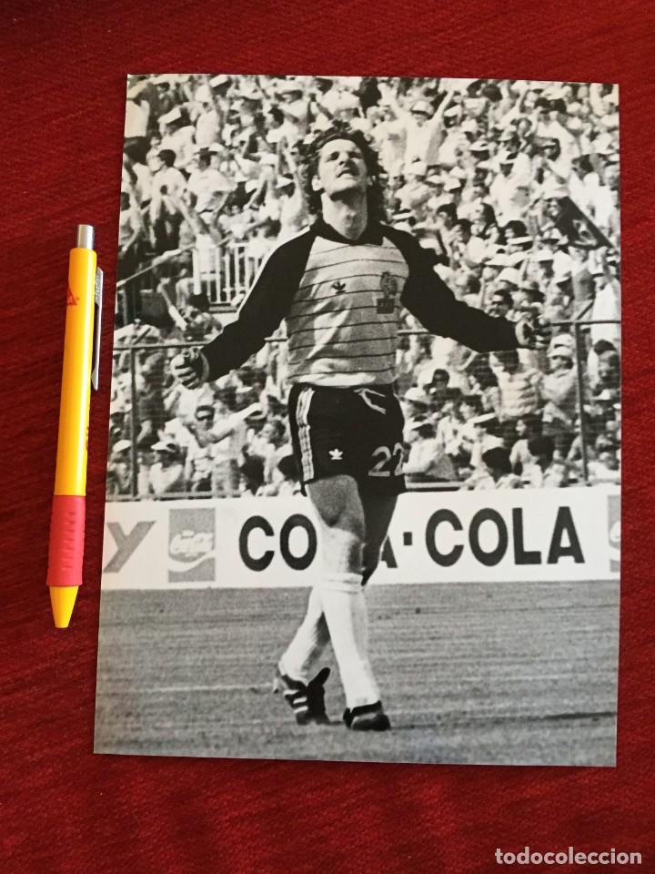 Coleccionismo deportivo: F18936 FOTO FOTOGRAFIA ORIGINAL MUNDIAL (8-7-1982) ALEMANIA 3-3 FRANCIA Jean-Luc Ettori