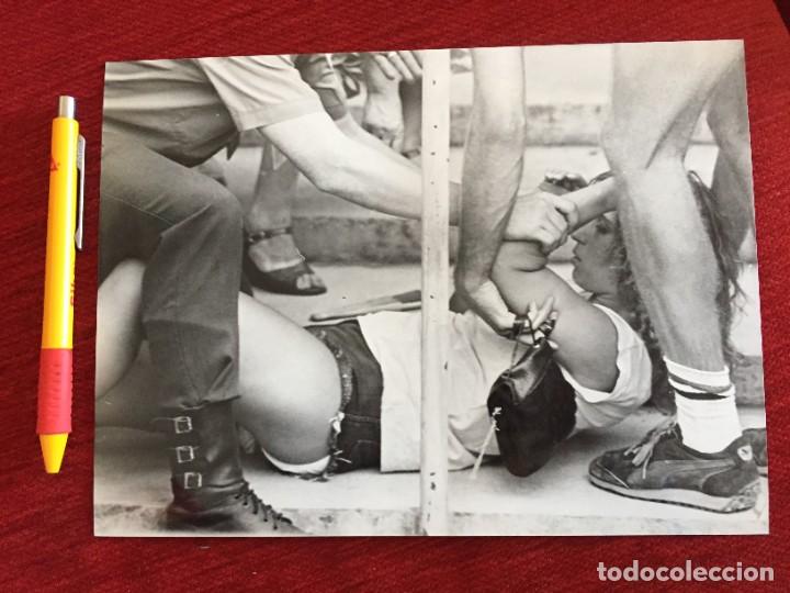 Coleccionismo deportivo: F18958 FOTO FOTOGRAFIA ORIGINAL MUNDIAL 1982 INCIDENTES