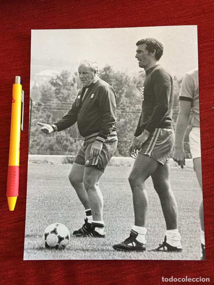 Coleccionismo deportivo: F19034 FOTO FOTOGRAFIA ORIGINAL ENTRENAMIENTO BELGICA MUNDIAL ESPA&Ntilde;A 1982 82