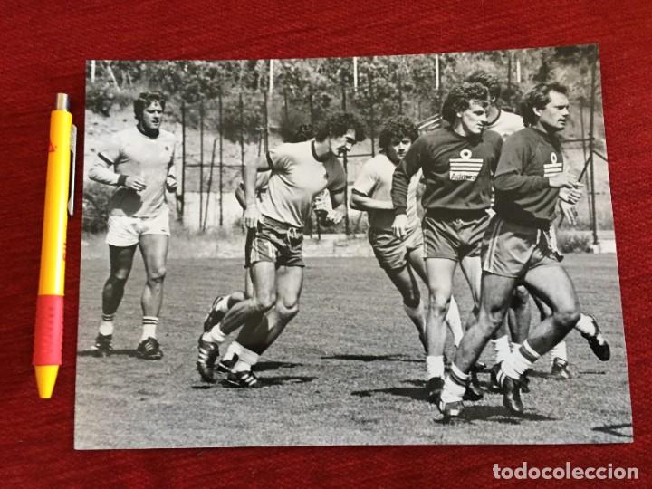 Coleccionismo deportivo: F19038 FOTO FOTOGRAFIA ORIGINAL MUNDIAL ESPA&Ntilde;A 1982 82 ENTRENAMIENTO BELGICA