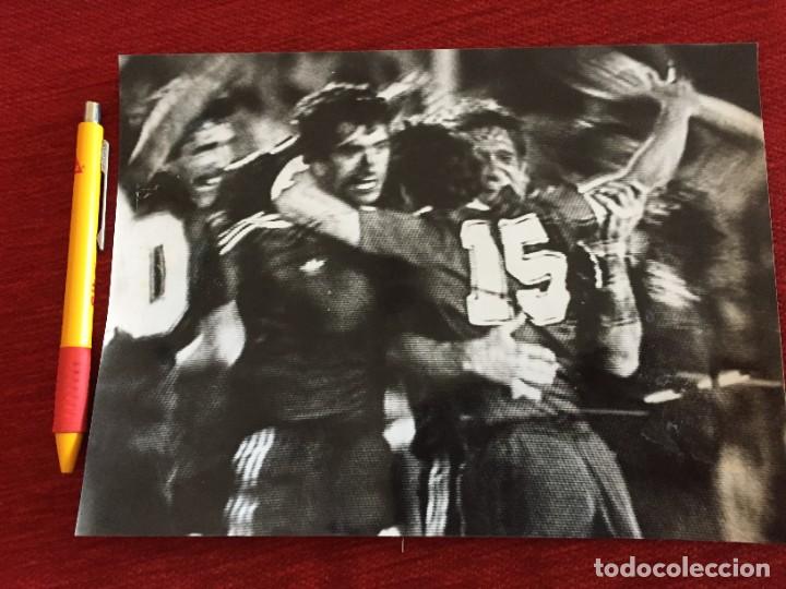Coleccionismo deportivo: F19085 FOTO FOTOGRAFIA ORIGINAL MUNDIAL ESPA&Ntilde;A 2-1 YUGOSLAVIA (20-6-1982) CELEBRACION GOL