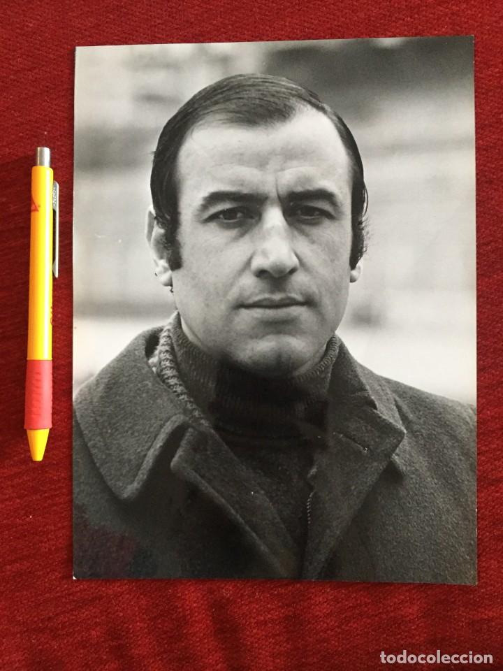 Collectionnisme sportif: F20101 FOTO FOTOGRAFIA ORIGINAL EDUARDO CHATO GONZALEZ ENTRENADOR RAYO VALLECANO 1979