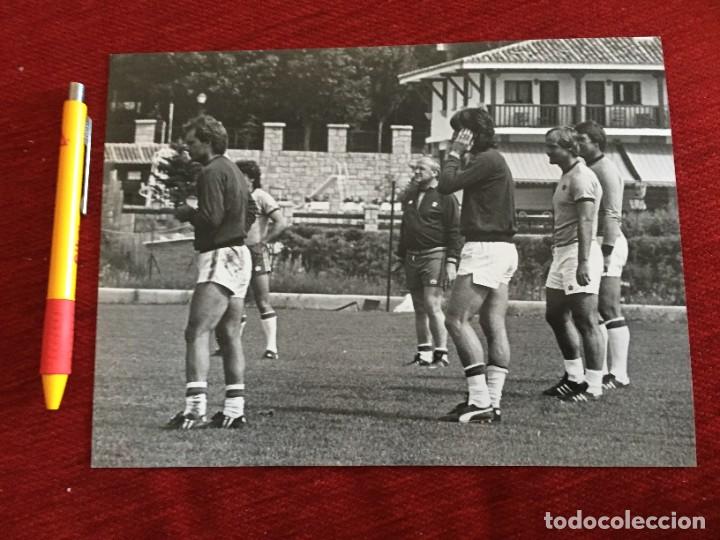 Coleccionismo deportivo: F20265 FOTO FOTOGRAFIA ORIGINAL MUNDIAL 1982 ENTRENAMIENTO INGLATERRA RAY WILKINS