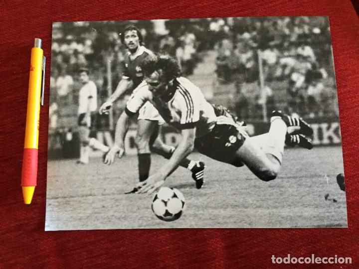 Coleccionismo deportivo: F20308 FOTO FOTOGRAFIA ORIGINAL MUNDIAL POLONIA 3-2 FRANCIA (10-7-1982)