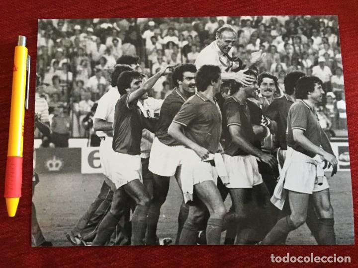 Collectionnisme sportif: F20320 FOTO FOTOGRAFIA ORIGINAL FINAL MUNDIAL CAMPEON ITALIA ALEMANIA 1982 Enzo Bearzot