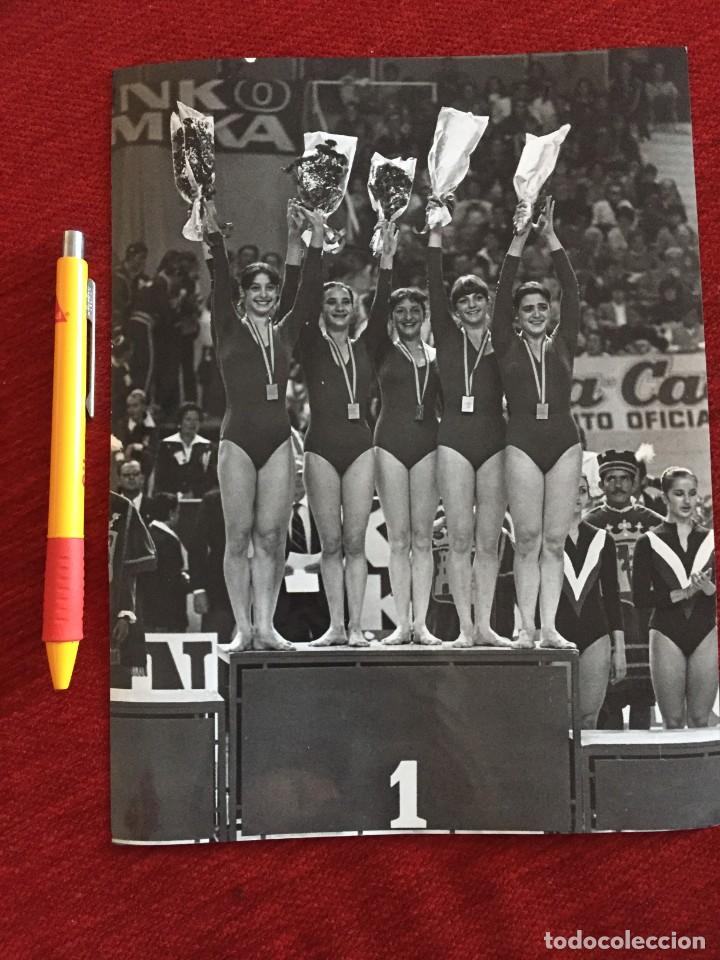 Sammelleidenschaft Sport: F20402 FOTO FOTOGRAFIA ORIGINAL CAMPEONATO EUROPEO GIMNASIA RITMICA ESPA&Ntilde;A 1978 BULGARIA CAMPEON