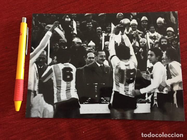Coleccionismo deportivo: F20774 FOTO FOTOGRAFIA ORIGINAL FINAL MUNDIAL (25-6-1978) ARGENTINA 3-1 HOLANDA PASSARELLA AMERICO