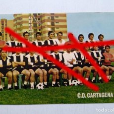 Coleccionismo deportivo: FUTBOL – FOTOGRAFÍA POSTAL DEL CARTAGENA F. C. CORRESPONDIENTE A LA TEMPORADA 1972/1973. – FOTOS. Lote 313560683