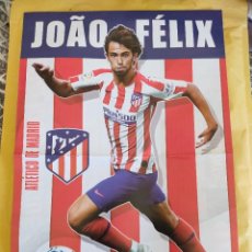 Coleccionismo deportivo: PÓSTER REVISTA JUGÓN JOAO FÉLIX ATLÉTICO DE MADRID. Lote 313697593
