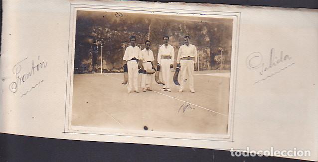 Sports collectibles: FOTOGRAFIA PELOTARIS EN EL FRONTON DE GELIDA