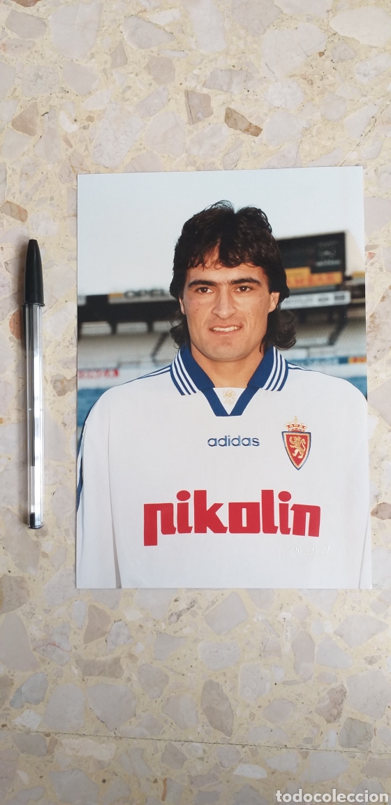 Collectionnisme sportif: FOTOGRAF&Iacute;A ACU&Ntilde;A R.ZARAGOZA