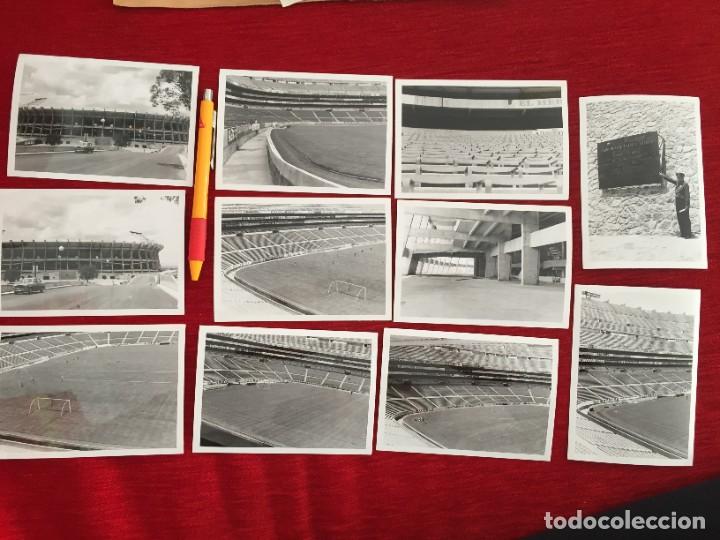 Coleccionismo deportivo: R17934 LOTE 11 FOTOS FOTOGRAFIAS ORIGINALES FUTBOL ESTADIO AZTECA DE MEXICO