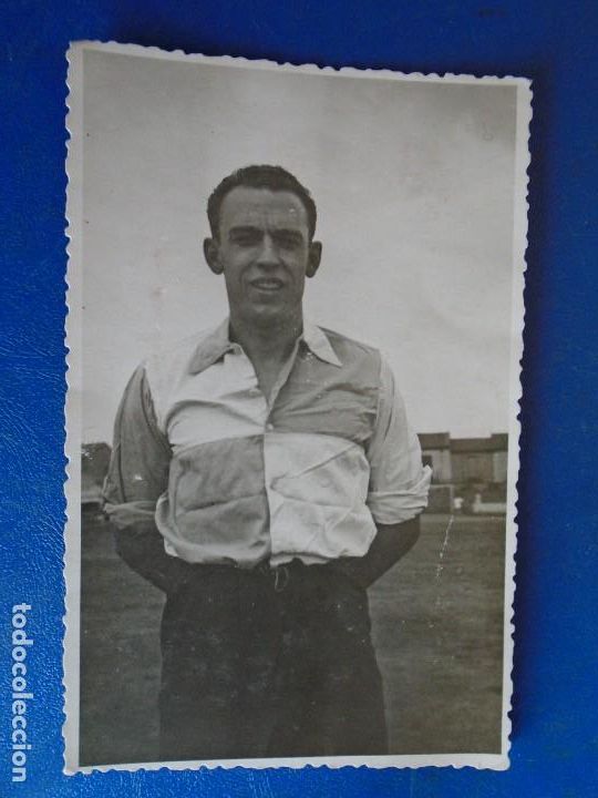 Coleccionismo deportivo: (F-220426)FOTOGRAFIA DE JOAN CA&Ntilde;ADELL C.E.SABADELL A&Ntilde;OS 40