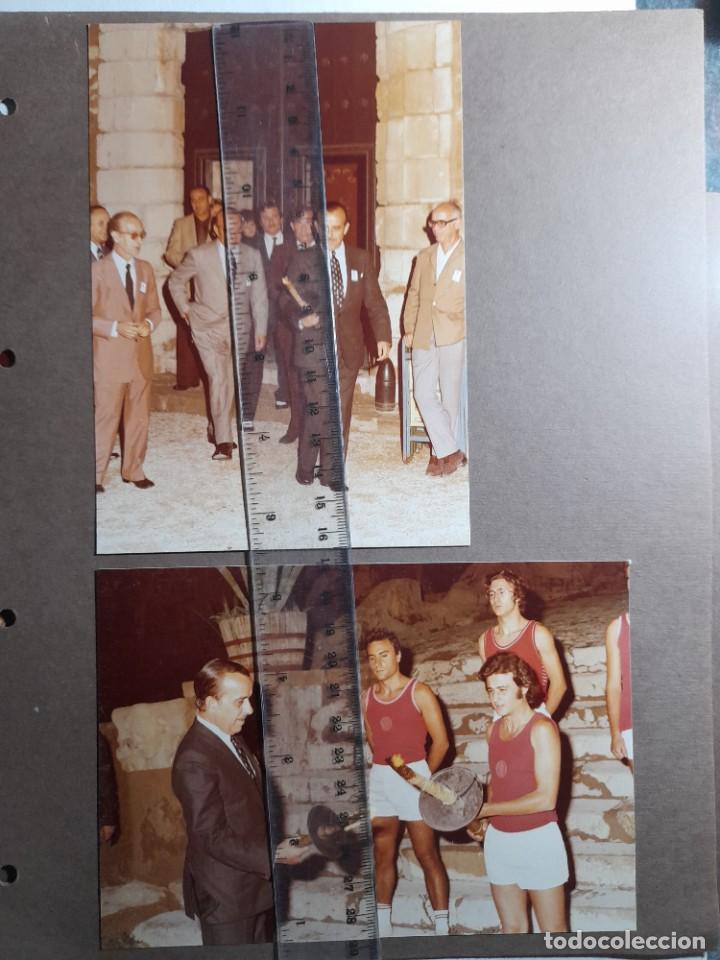 Colecionismo desportivo: Lote 4 fotograf&iacute;as de juegos deportivos del sureste celebrados en Alicante el 11 octubre de 1974