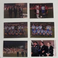 Coleccionismo deportivo: 6 FOTOGRAFÍAS ORIGINALES DE PRENSA DEPORTIVO DE LA CORUÑA Y JAVIER IRURETA. Lote 54363210